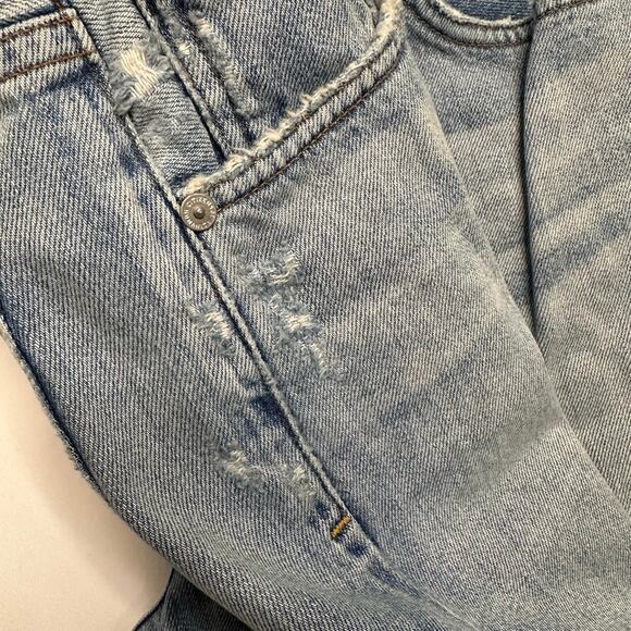 Citizens of Humanity Button Fly Boyfriend Straight Leg Denim Jeans - Picture 4 of 13